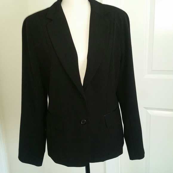Ny & Company womens blazer. Black. - Picture 2 of 4